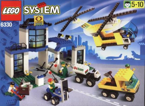 6330 Cargo Center (Used) LEGO Town