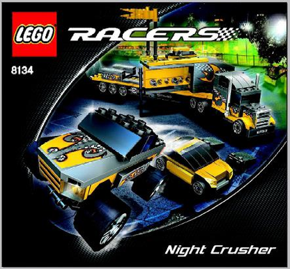 8134 Night Crusher (Certified) LEGO Racers