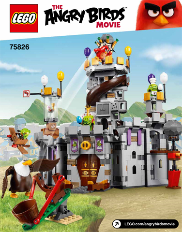 75826 King Pig's Castle (Certified) LEGO The Angry Birds Movie