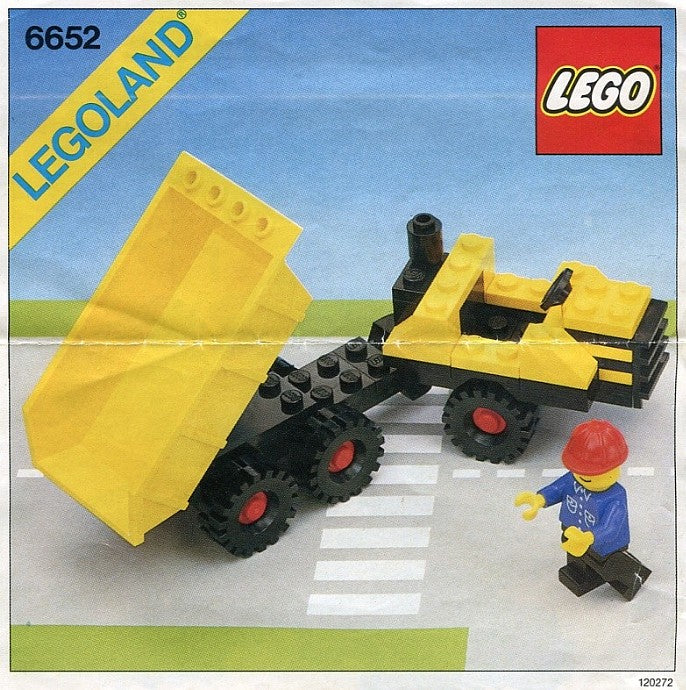 6652 Construction Truck (Certified) LEGO Town