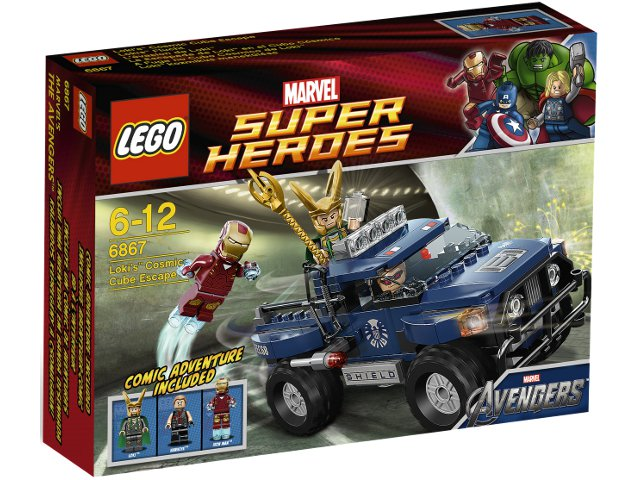 6867 Loki's Cosmic Cube Escape (Retired) LEGO Super Heroes