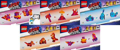 70825 Queen Watevra's Build Whatever Box! (Certified) LEGO The LEGO Movie 2