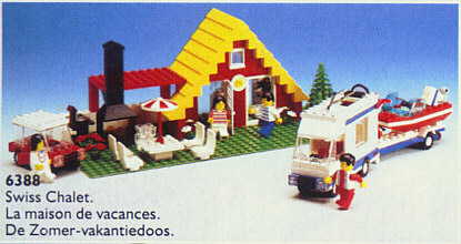 6388 Mountain Villa (Certified) LEGO Town