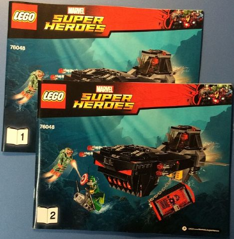 76048 Iron Skull Sub Attack (Used) LEGO Super Heroes