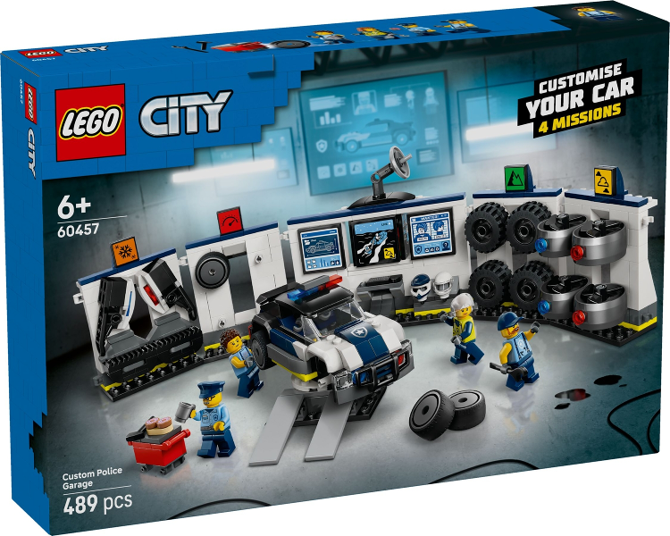 60457 Custom Police Car Garage (Retired) LEGO City