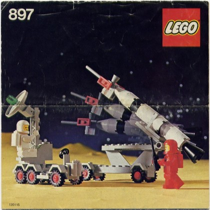 897 Mobile rocket launcher (Used) LEGO Space