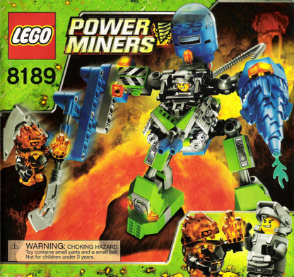 8189 Magma Mech (Certified) LEGO Power Miners