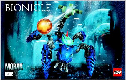 8932 Morak (Certified) LEGO BIONICLE