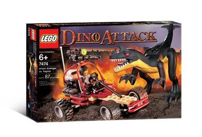 7474 Urban Avenger vs. Raptor (Retired) LEGO Dino Attack