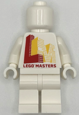 LEGO Masters Minifigure White (San Diego Comic-Con 2024 Exclusive) (gen186)