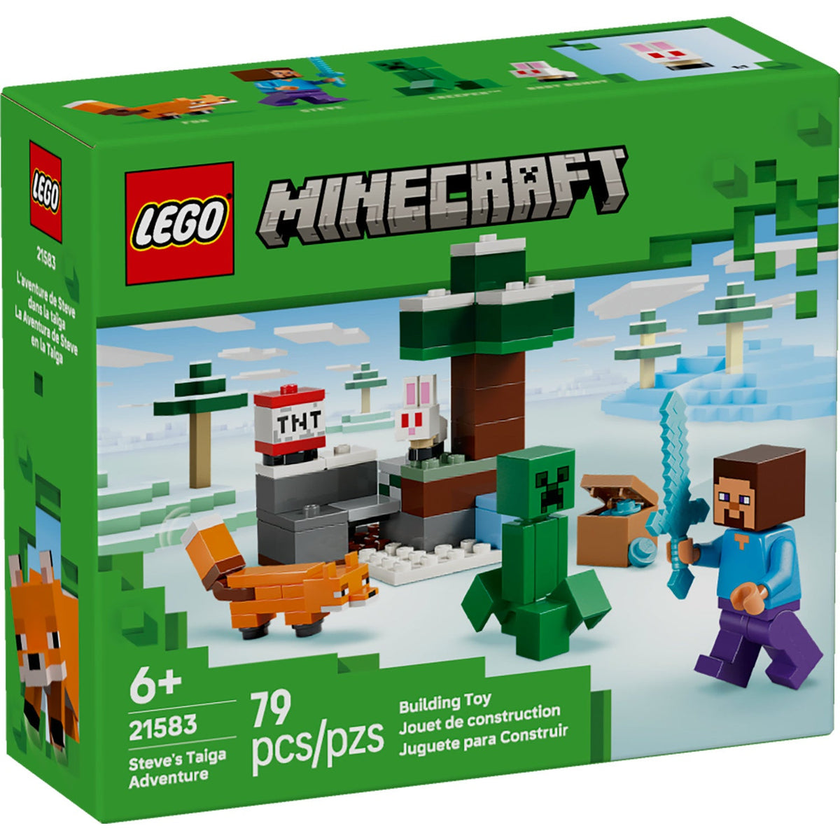 21583 Steve's Taiga Adventure (Retired) LEGO Minecraft
