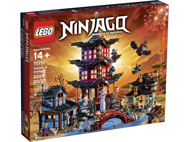 70751 Temple of Airjitzu (Retired) LEGO Ninjago