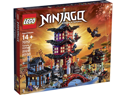 70751 Temple of Airjitzu (Retired) LEGO Ninjago