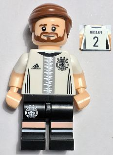Shkodran Mustafi, Deutscher Fussball-Bund / DFB (Minifigure Only) (dfb006)