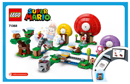 71368 Toad's Treasure Hunt - Expansion Set (Used) LEGO Super Mario