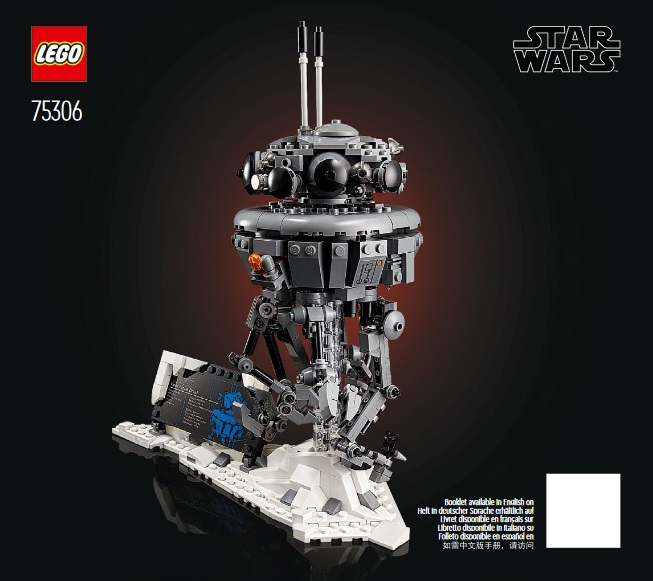75306 Imperial Probe Droid (Certified) LEGO Star Wars