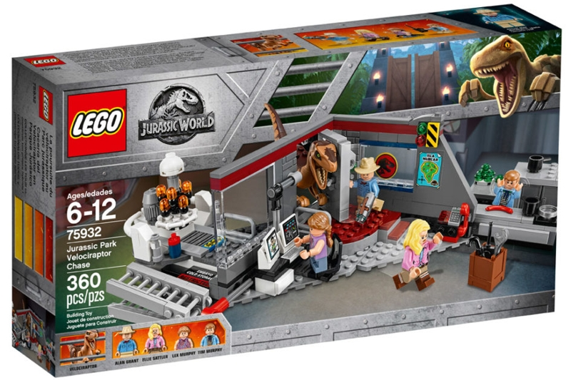 75932 Jurassic Park Velociraptor Chase (Retired) LEGO Jurassic World