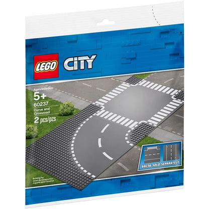 60237 Curve and Crossroads Baseplates