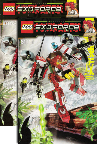 8111 River Dragon (Used) LEGO Exo-Force
