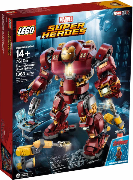 76105 The Hulkbuster: Ultron Edition (Retired) LEGO Super Heroes