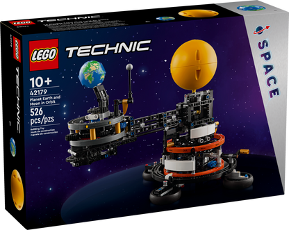 42179 Planet Earth and Moon in Orbit