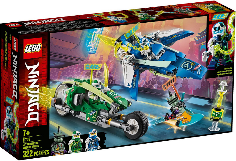 71709 Jay and Lloyd's Velocity Racers (Retired) LEGO Ninjago