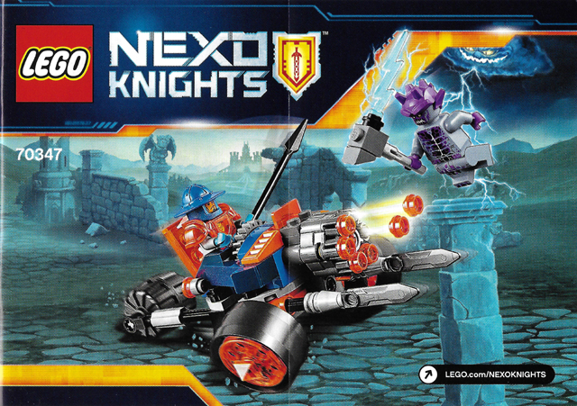 70347 King's Guard Artillery (Certified) LEGO Nexo Knights