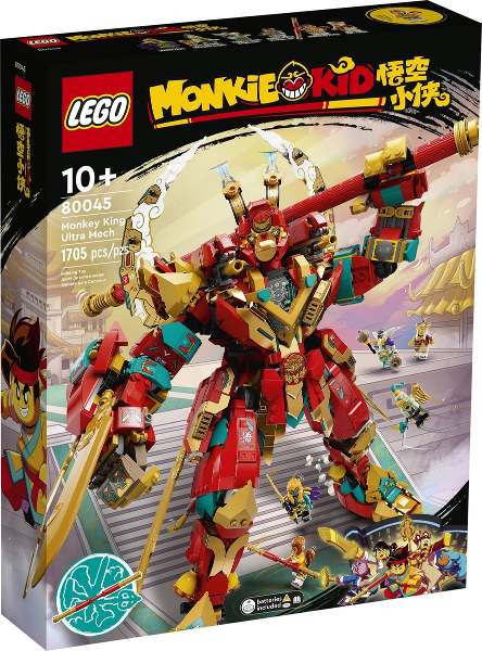 80045 Monkey King Ultra Mech (Retired) LEGO Monkie Kid