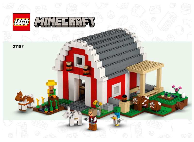 21187 The Red Barn (Certified) LEGO Minecraft