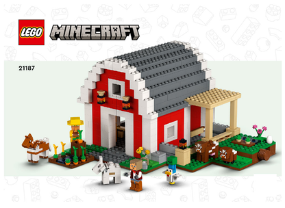 21187 The Red Barn (Certified) LEGO Minecraft