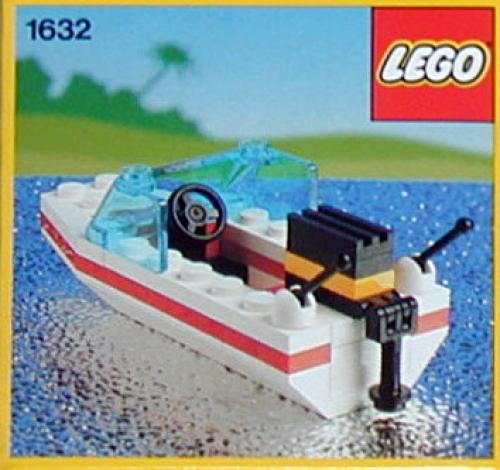 1632 Speedboat (Used) LEGO Town