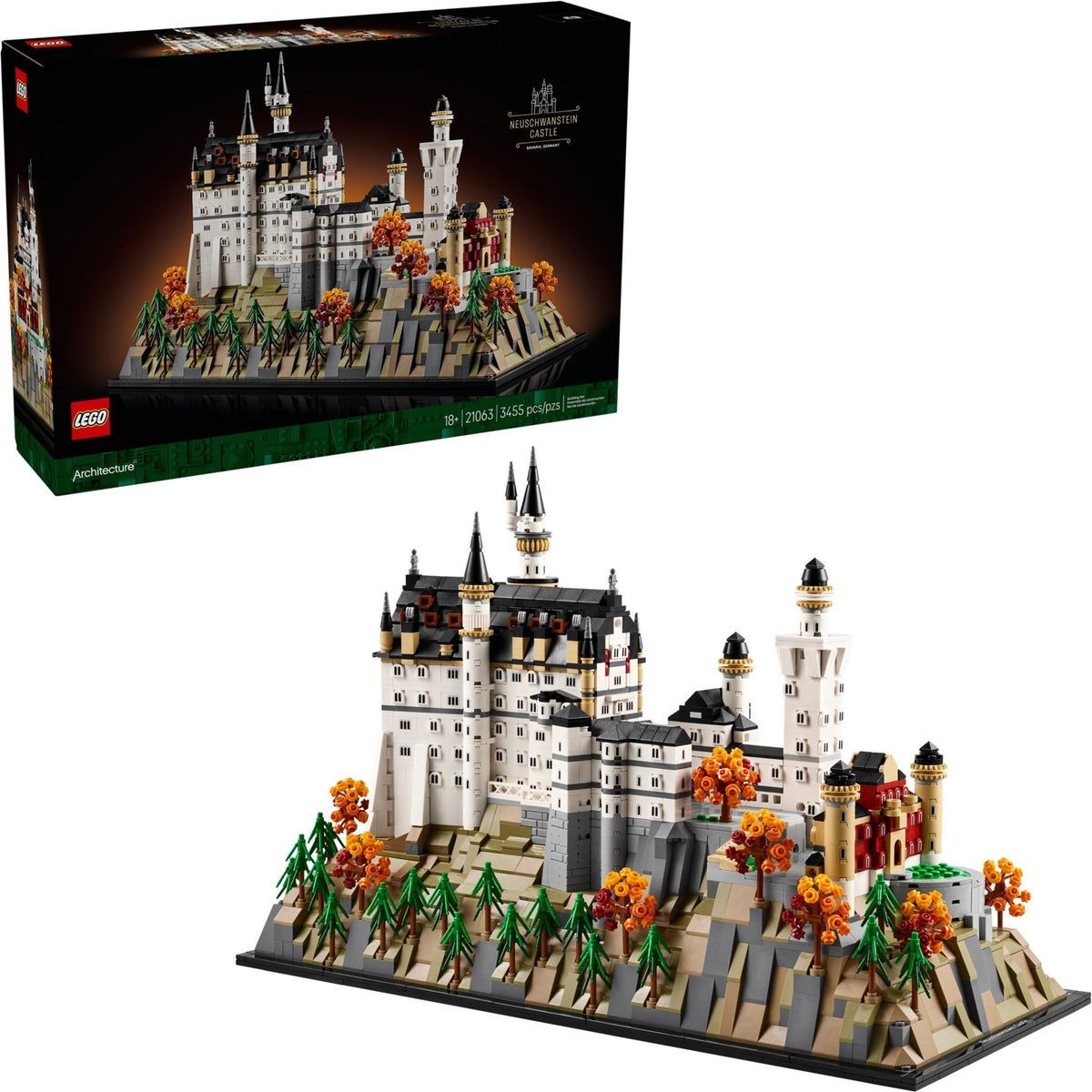 21063 Neuschwanstein Castle (Retired) LEGO Architecture