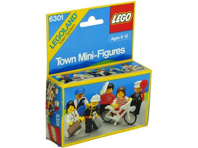6301 Town Mini-Figures (Retired) LEGO Town