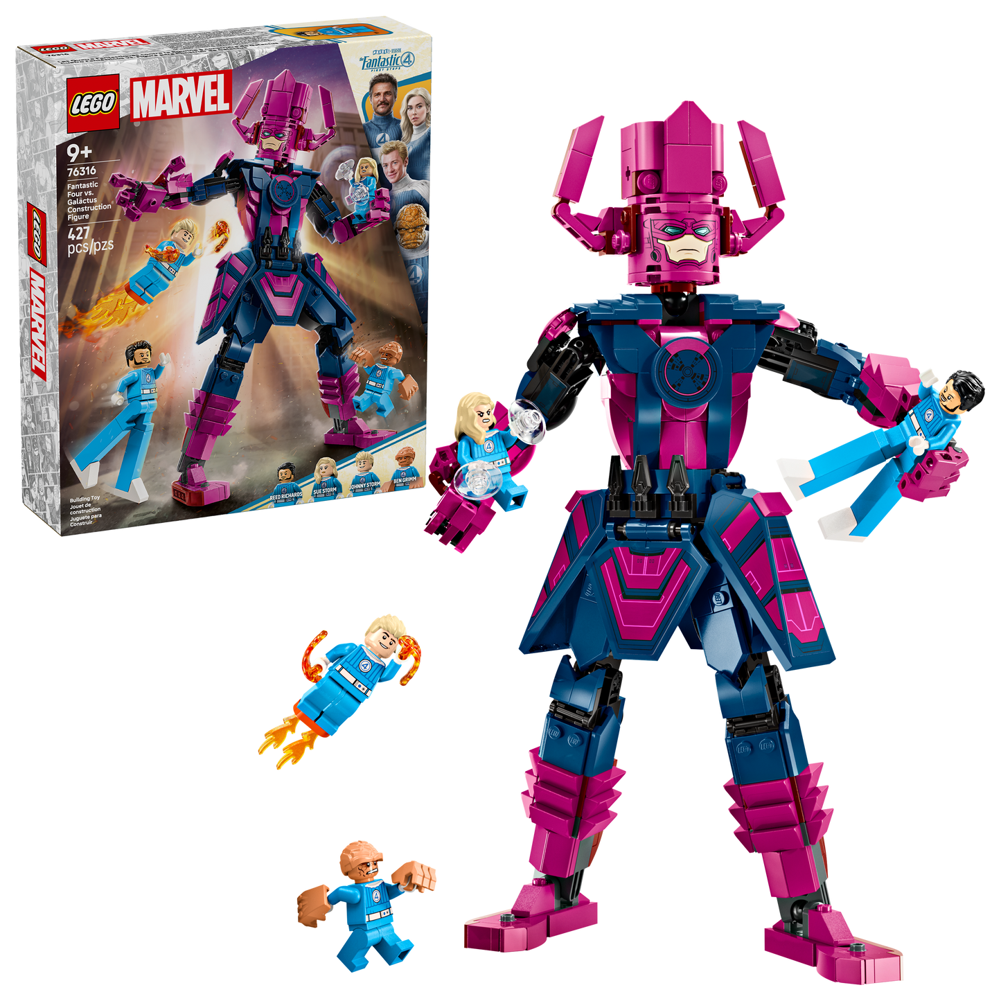 76316 Fantastic Four vs. Galactus Construction