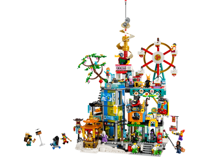 80054 Megapolis City 5th Anniversary (Retired) LEGO Monkie Kid