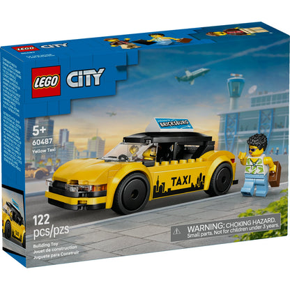 60487 Yellow Taxi (Retired) LEGO City