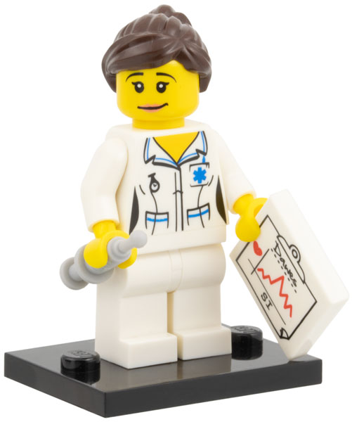 Nurse - Series 1 Collectible Minifigure (col01-11)