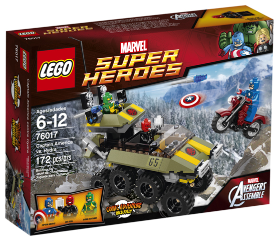 76017 Avengers: Captain America vs. Hydra (Retired) LEGO Super Heroes