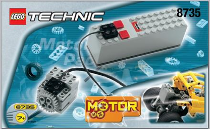 8735 Motor Set 9-Volt (Used) LEGO TECHNIC