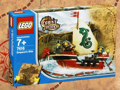 7416 Emperor's Ship (Retired) LEGO Adventurers