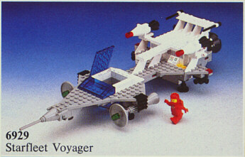 6929 Starfleet Voyager (Retired) LEGO Space