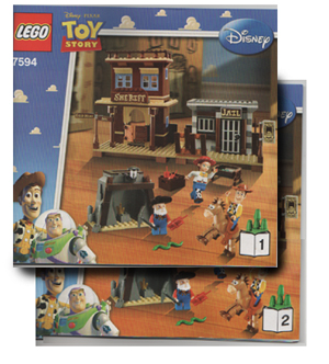 7594 Woody's Roundup! (Certified) LEGO Toy Story
