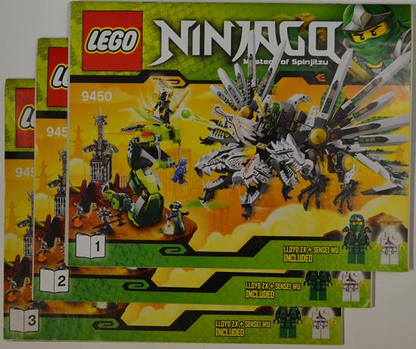 9450 Epic Dragon Battle (Certified) LEGO Ninjago