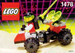 1478 Mobile Satellite Up-Link (Certified) LEGO Space