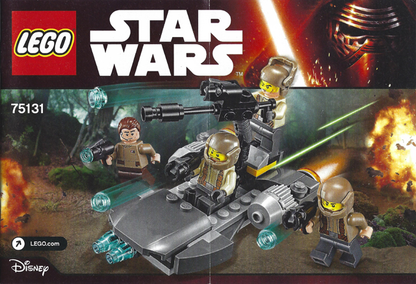 75131 Resistance Trooper Battle Pack (Used) LEGO Star Wars
