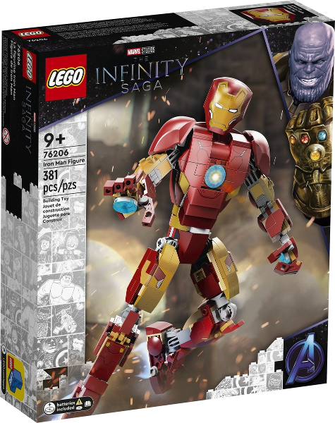 76206 Iron Man Figure (Retired) LEGO Marvel