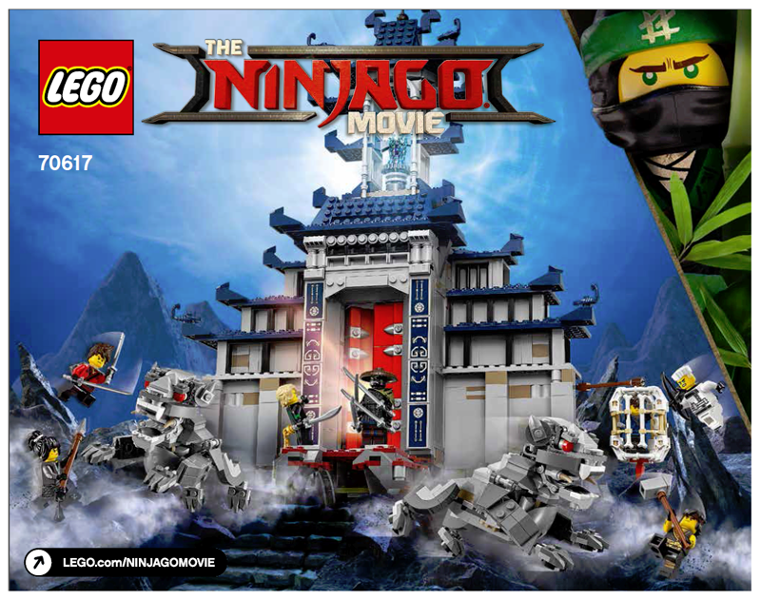 70617 Temple of the Ultimate Ultimate Weapon (Certified) LEGO The LEGO Ninjago Movie