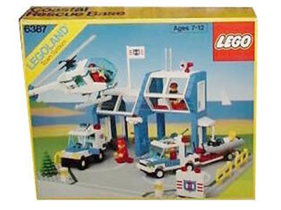 6387 Coastal Rescue Base (Retired) LEGO Town