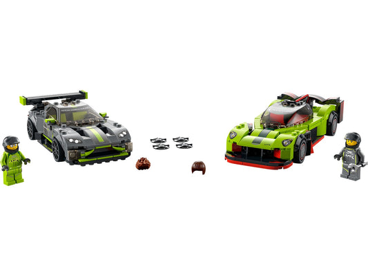 76910 Aston Martin Valkyrie AMR Pro and Aston Martin Vantage GT3 (Used) LEGO Speed Champions
