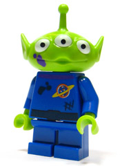 Alien - Dark Purple Splotch on Face (toy014)